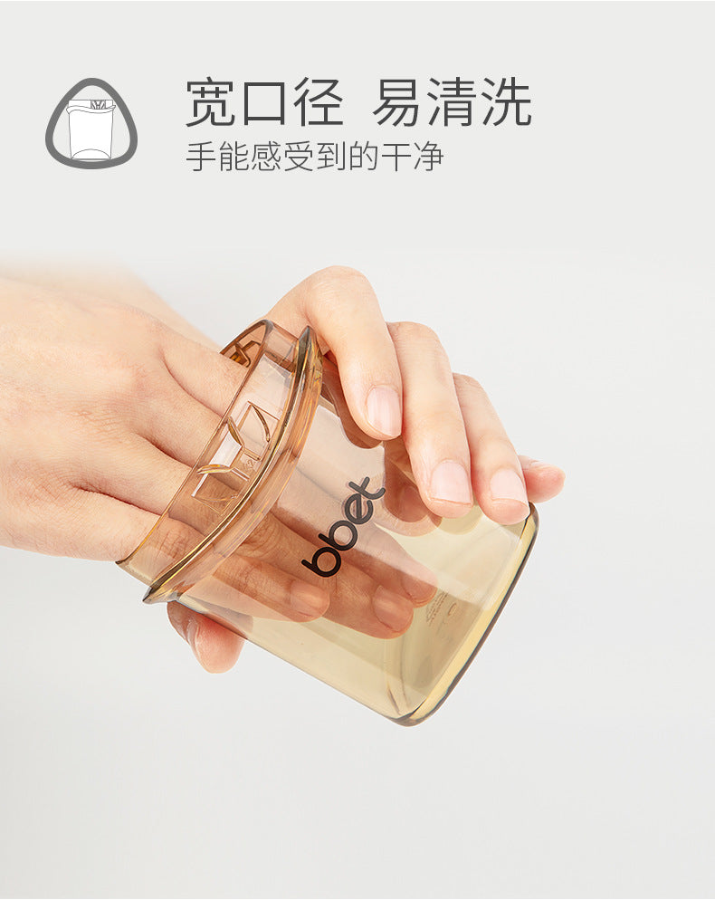 Bao hui 2021 ppsu triangular multi-use baby bottle - one bottle, four ways to feed - 150ml - oem available - export quality