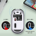 Tiger cat m203 bluetooth wireless mouse - dual mode, rechargeable mouse for desktop, laptop, office, and home use