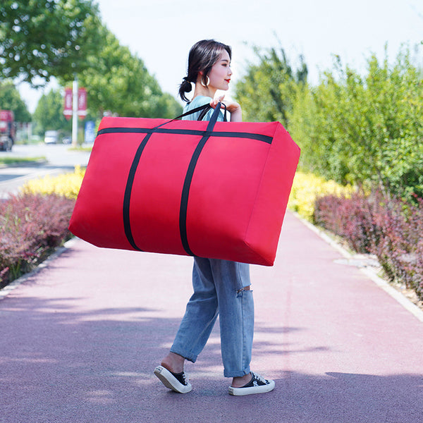Thickened moving bag, water-proof Oxford cloth, luggage bag, storage bag, quilt clothing finishing, moving bag.