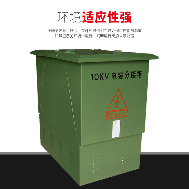 One in and one out 10KVT receiving box DFW-12/630 European high voltage cable branch box outdoor power distribution
