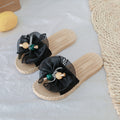 【dropshipping】women's summer sandals & slippers - 2021 new flat beach shoes, non-slip floral flip-flops