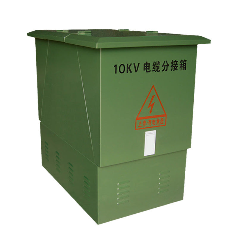 One in and one out 10KVT receiving box DFW-12/630 European high voltage cable branch box outdoor power distribution