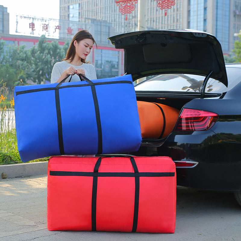 Oxford cloth moving bag, luggage bag extra large quilt storage bag clothing luggage bag moving bag wholesale
