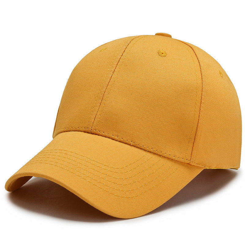 Advertising hat Travel agency baseball cap Volunteer hat Cotton light board hat Men's and women's printed logo Military training cap Cap