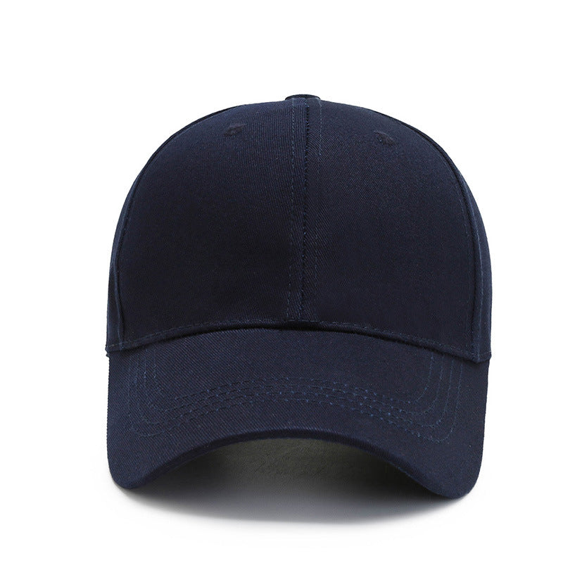 Advertising hat Travel agency baseball cap Volunteer hat Cotton light board hat Men's and women's printed logo Military training cap Cap