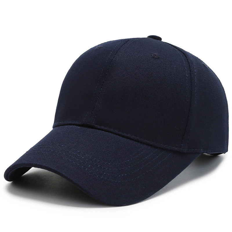 Advertising hat Travel agency baseball cap Volunteer hat Cotton light board hat Men's and women's printed logo Military training cap Cap