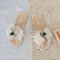 【dropshipping】women's summer sandals & slippers - 2021 new flat beach shoes, non-slip floral flip-flops