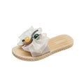 【dropshipping】women's summer sandals & slippers - 2021 new flat beach shoes, non-slip floral flip-flops