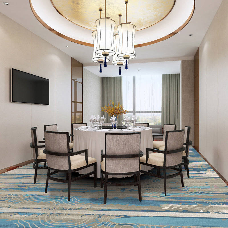 hotel carpet nylon fireproof anti-fouling restaurant restaurant large area paving thickened corridor aisle splicing commercial