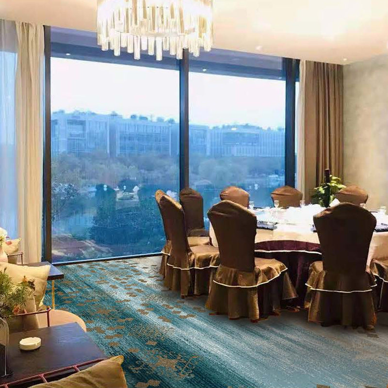 hotel carpet nylon fireproof anti-fouling restaurant restaurant large area paving thickened corridor aisle splicing commercial