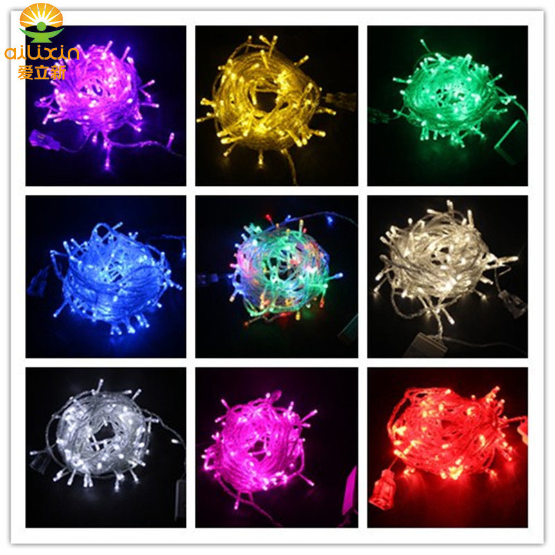 LED lights string Gypsy Spring Festival outdoor waterproof LED lights string courtyard wedding Christmas project lighting lights string