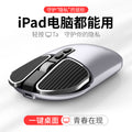 Tiger cat m203 bluetooth wireless mouse - dual mode, rechargeable mouse for desktop, laptop, office, and home use