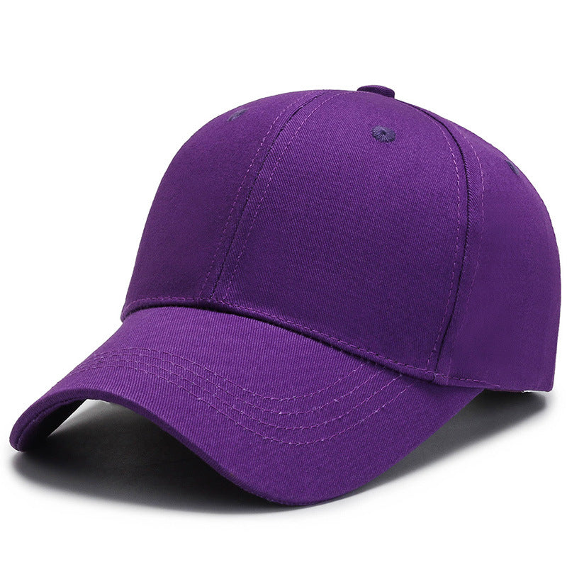 Advertising hat Travel agency baseball cap Volunteer hat Cotton light board hat Men's and women's printed logo Military training cap Cap