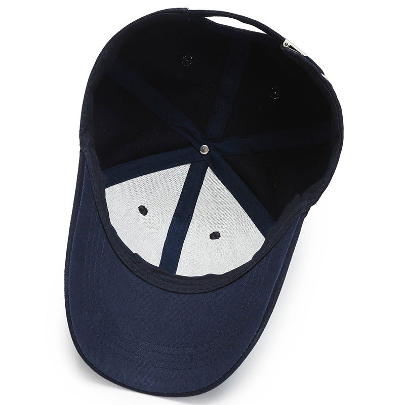 Advertising hat Travel agency baseball cap Volunteer hat Cotton light board hat Men's and women's printed logo Military training cap Cap