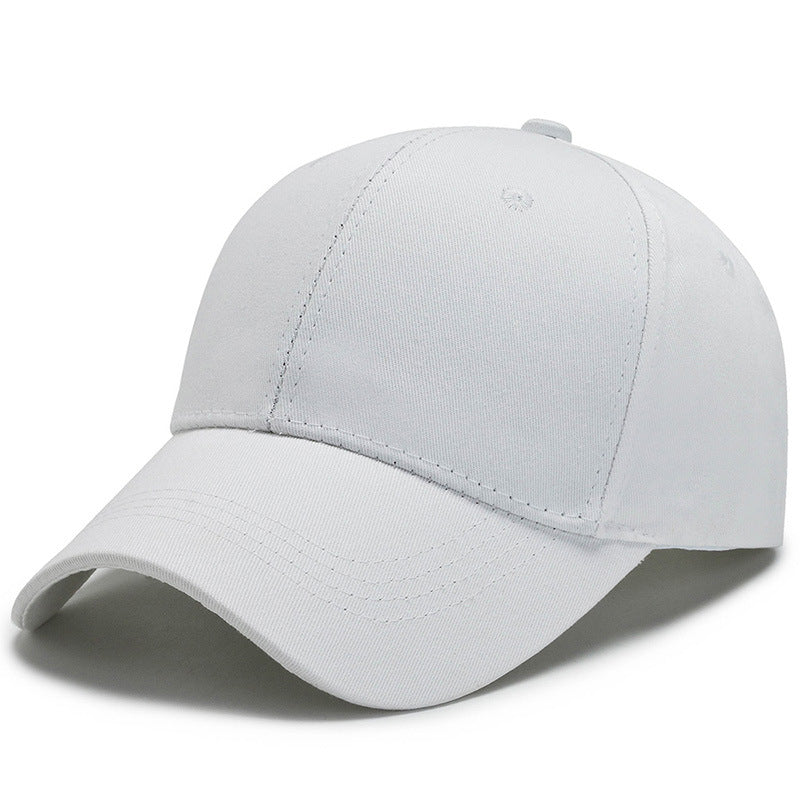 Advertising hat Travel agency baseball cap Volunteer hat Cotton light board hat Men's and women's printed logo Military training cap Cap