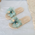 【dropshipping】women's summer sandals & slippers - 2021 new flat beach shoes, non-slip floral flip-flops
