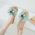 Women's summer new floral slippers - outdoor wear, soft sole, student sandals, unique anti-slip fashion flip-flops