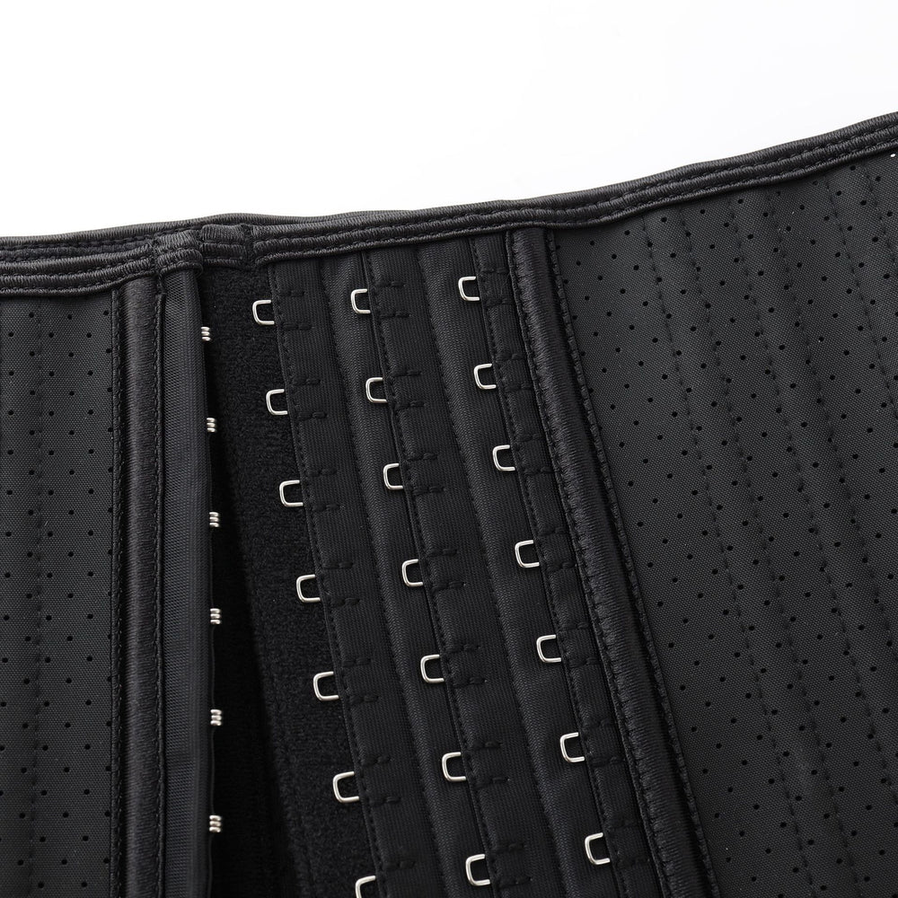 Sports waistband 25 steel bone rubber corset latex body shaping garment latexcorsetlong waistband