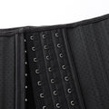 Sports waistband 25 steel bone rubber corset latex body shaping garment latexcorsetlong waistband