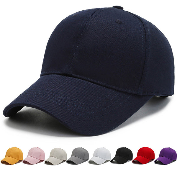 Advertising hat Travel agency baseball cap Volunteer hat Cotton light board hat Men's and women's printed logo Military training cap Cap