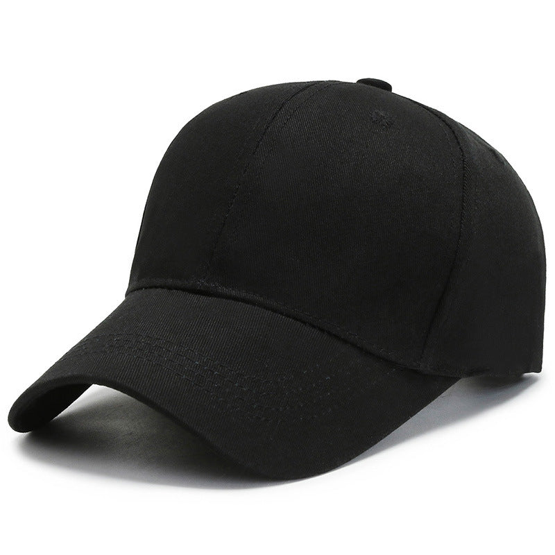 Advertising hat Travel agency baseball cap Volunteer hat Cotton light board hat Men's and women's printed logo Military training cap Cap