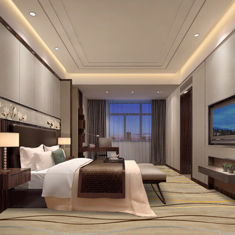 hotel carpet nylon fireproof anti-fouling restaurant restaurant large area paving thickened corridor aisle splicing commercial