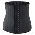 Sports waistband 25 steel bone rubber corset latex body shaping garment latexcorsetlong waistband