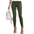 Wish  hot-selling casual pants: european and american women's skinny jeans, pencil pants, and stretch leggings