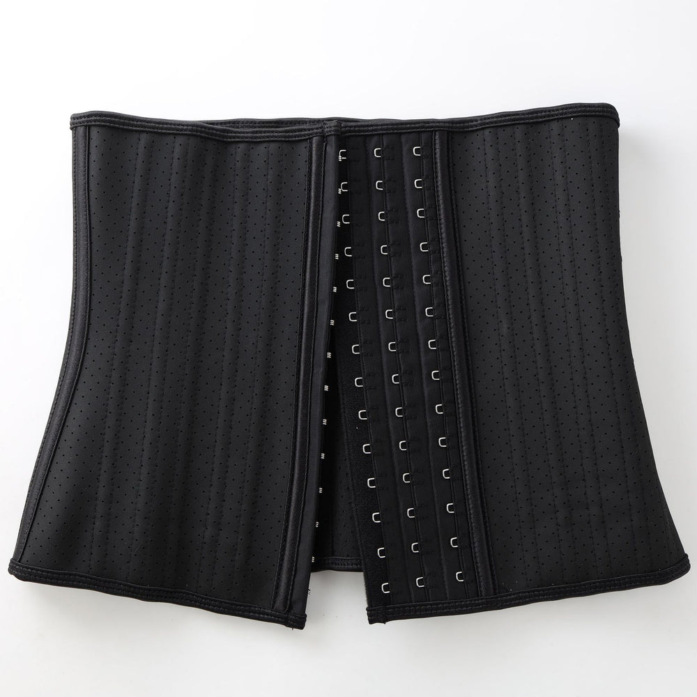 Sports waistband 25 steel bone rubber corset latex body shaping garment latexcorsetlong waistband