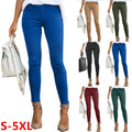 Wish  hot-selling casual pants: european and american women's skinny jeans, pencil pants, and stretch leggings