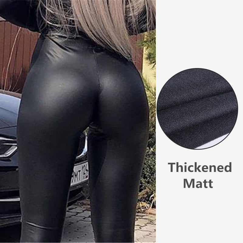 Ready-to-ship, best-selling leggings and faux leather pants for women, perfect for  and . high-waisted, sexy women's pants in plus sizes, ideal for cross-border e-commerce to europe and the us