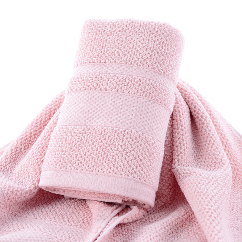 Factory direct wholesale: pure cotton towels - soft, absorbent, thickened, extra large, durable, lint-free, with embroidered logo