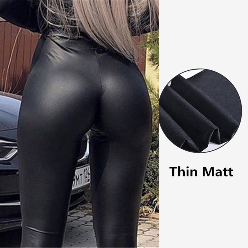 Ready-to-ship, best-selling leggings and faux leather pants for women, perfect for  and . high-waisted, sexy women's pants in plus sizes, ideal for cross-border e-commerce to europe and the us
