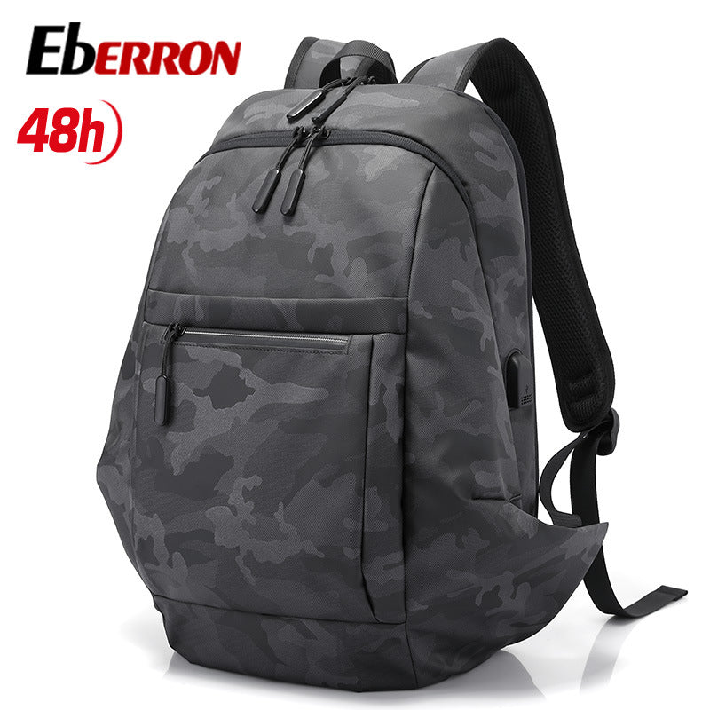 New Korean version of fashion trend travel backpack leisure outdoor lightweight simple computer double shoulder men's bag factory supply