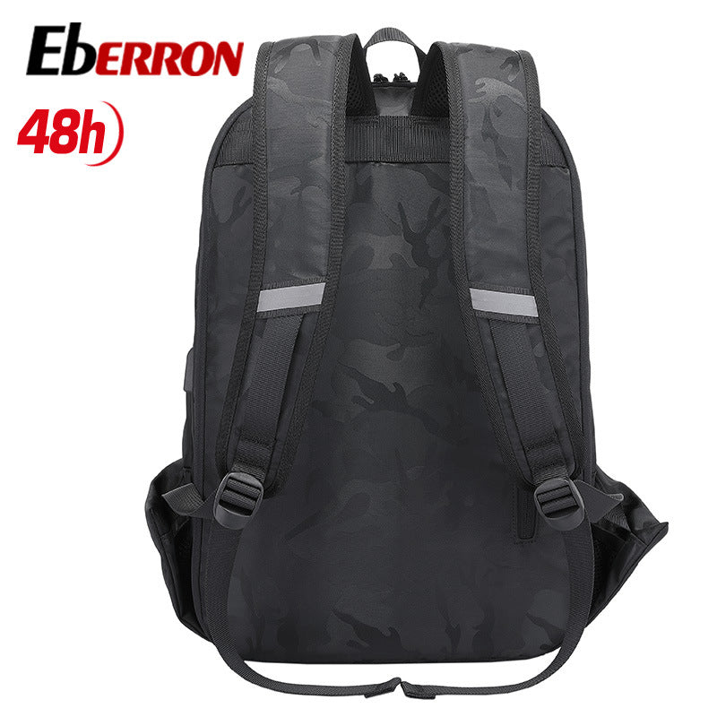New Korean version of fashion trend travel backpack leisure outdoor lightweight simple computer double shoulder men's bag factory supply