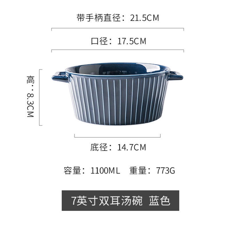 Nordic tableware ins style bowls and plates tableware suitfor homeaccessible luxury creative ceramic rice bowl manufacturer wholesale