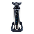 Three-blade electric shaver, fully washable, floating foil, usb rechargeable, wholesale set, quiet operation