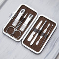 Wholesale stainless steel black nail clippers & nail scissors 18-piece set - beauty & manicure nail care tool kit