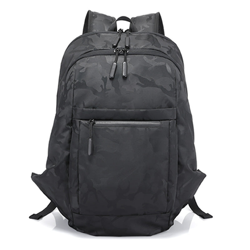 New Korean version of fashion trend travel backpack leisure outdoor lightweight simple computer double shoulder men's bag factory supply