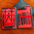 Manufacturer's stainless steel manicure suit 8-piece nail scissors beauty pliers manicure tool complete package-zero shopping