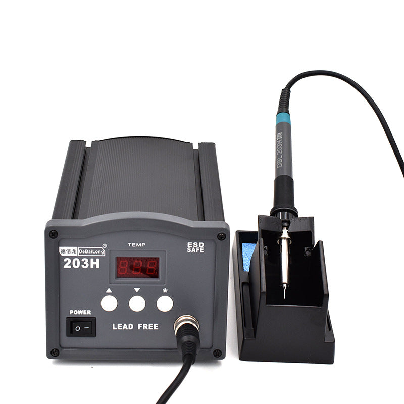 DBL-203H high frequency welding station, special welding station for high temperature aluminum substrate, high power constant temperature electric soldering iron European standard/medium standard
