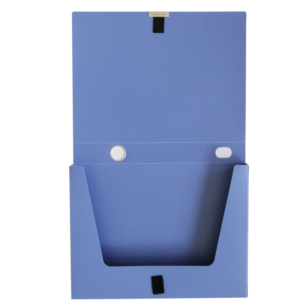 Deli 5682 file box A4-35mm file box, plastic file box, storage box, data box wholesale