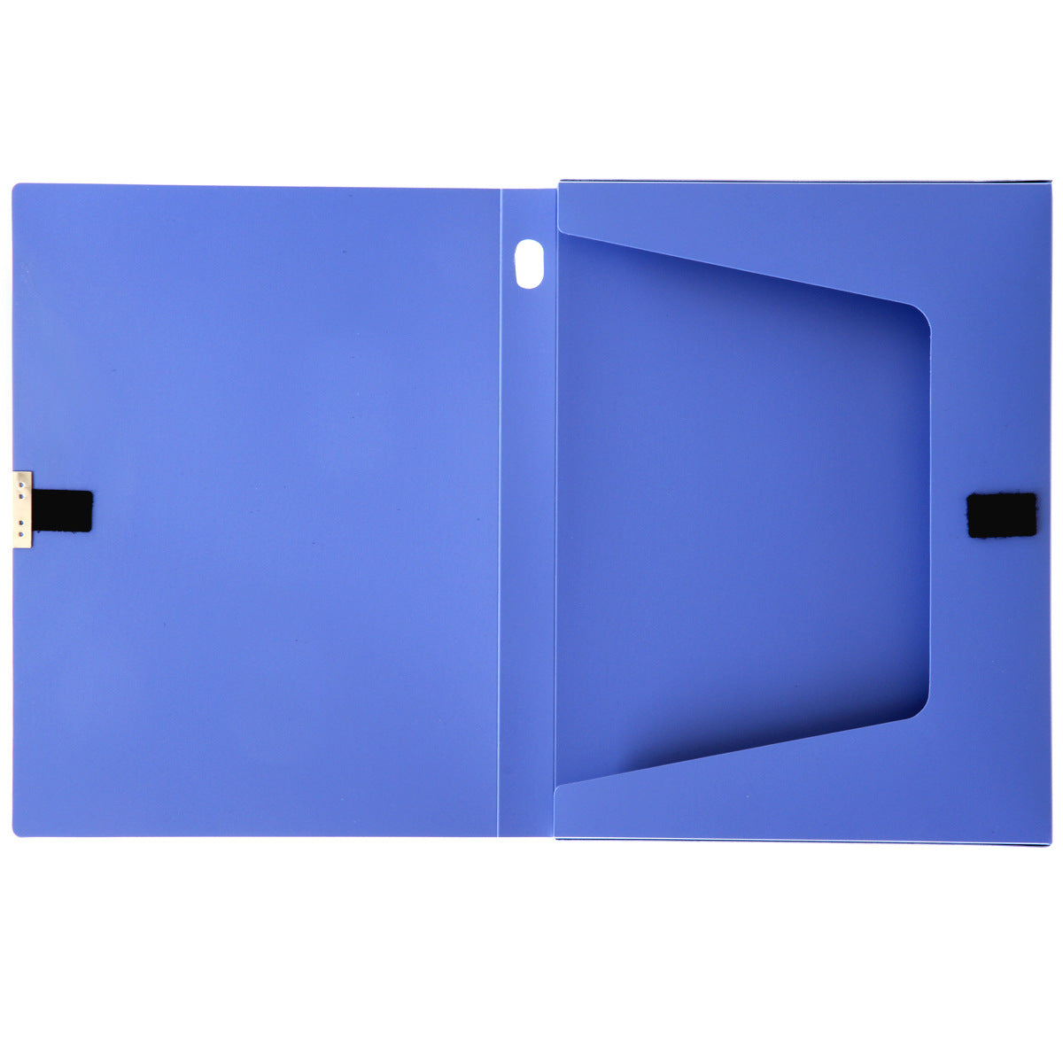 Deli 5681 blue file box A4 file box 25mm plastic file box storage box data box wholesale