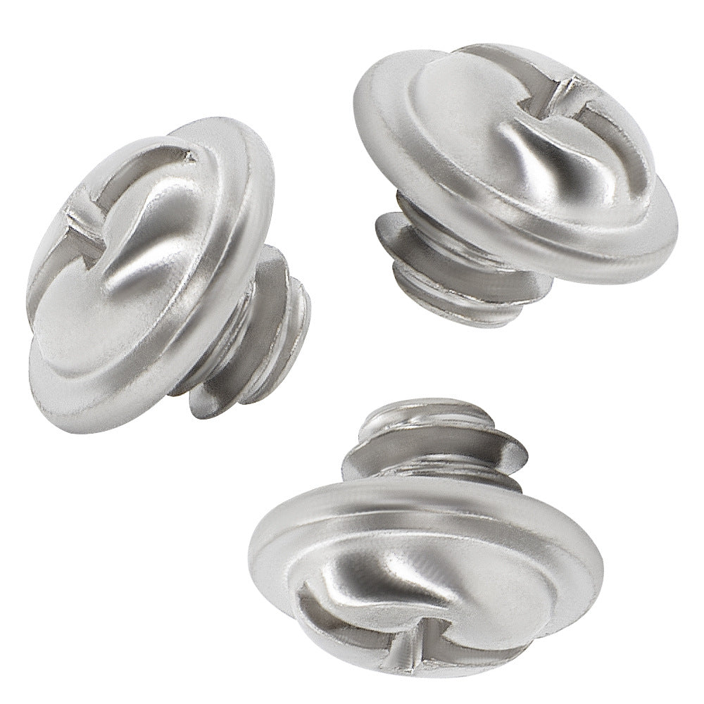 Manufacturer Cross round head padded screw PWM1/4 inch tooth padded large meson security camera spot wholesale