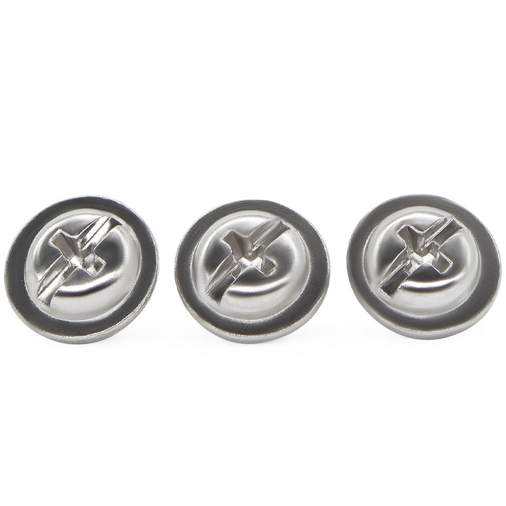 Manufacturer Cross round head padded screw PWM1/4 inch tooth padded large meson security camera spot wholesale