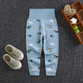 High waist pants-dinosaur