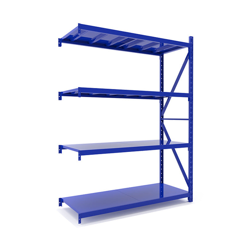 Shelf Thickened Heavy Duty Shelf Iron Shelf Multi-layer Household Storage Shelf Angle Steel Shelf Display Shelf Warehouse