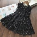 Ins cross-border children's clothing girl summernew arrival small and medium-sized children's dress k-style sleeveless hot stamping baby girl princess dress
