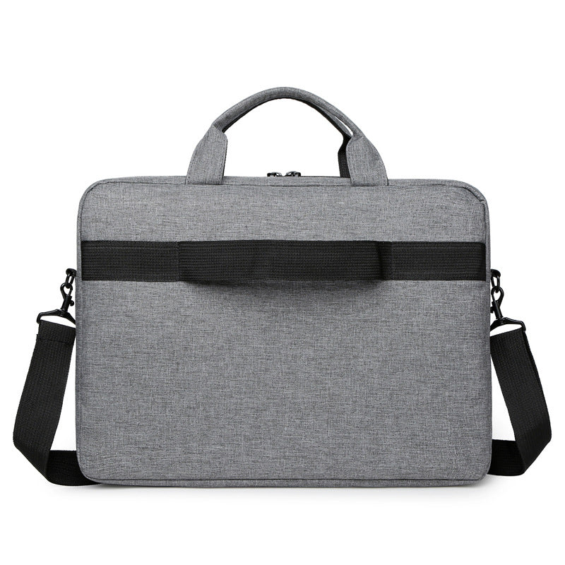 Cross-border laptop bag custom LOGO Oxford cloth shoulder messenger bag business handbag wholesale