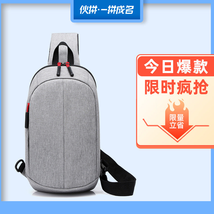 Feisha small breast bag, outdoor cycling, small collapse bag, casual shoulder bag, fashion small bag, gift, one piece, wholesale delivery.